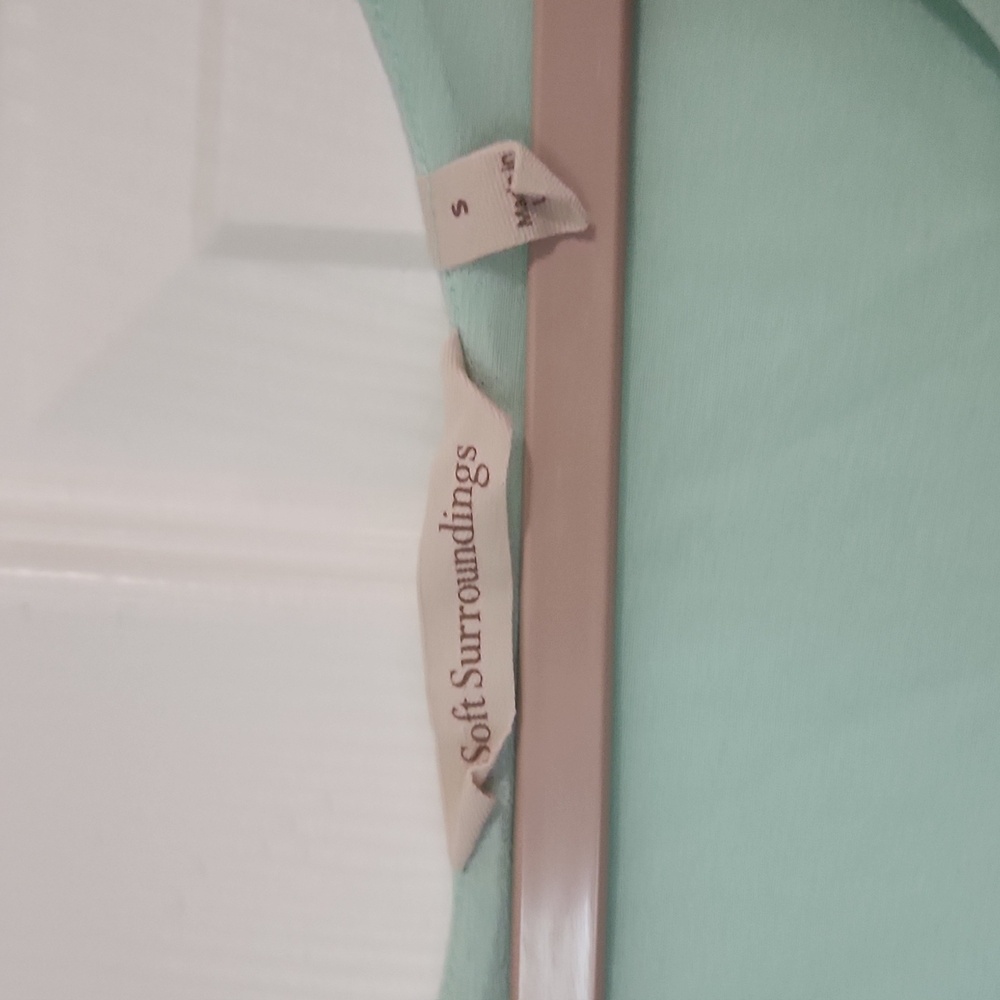 Soft Surroundings Boho Chiffon top - Picture 2 of 3